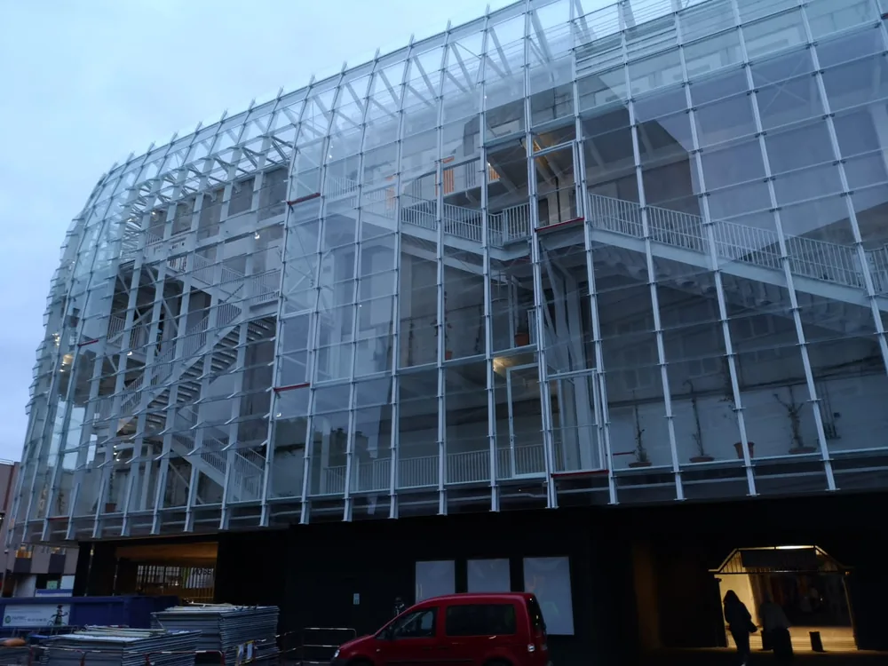 Muséum d'Orléans, la façade vue de près